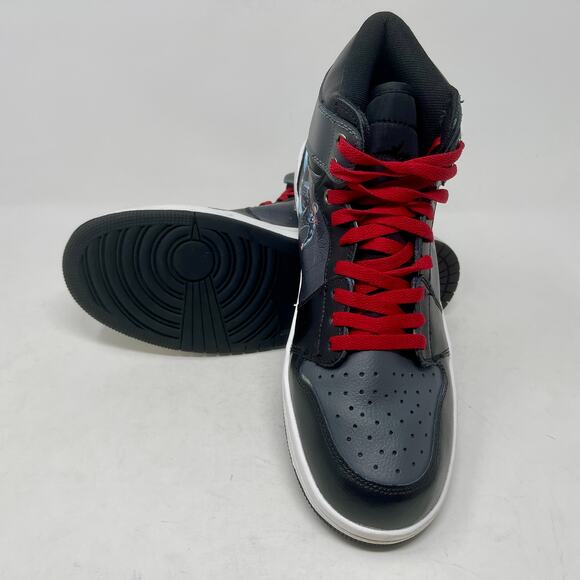 High-Top Avengers Action Figure Sneakers Men's Sz 10 1/2 Gray 1,4,4,9:S-1456 - Picture 9 of 12